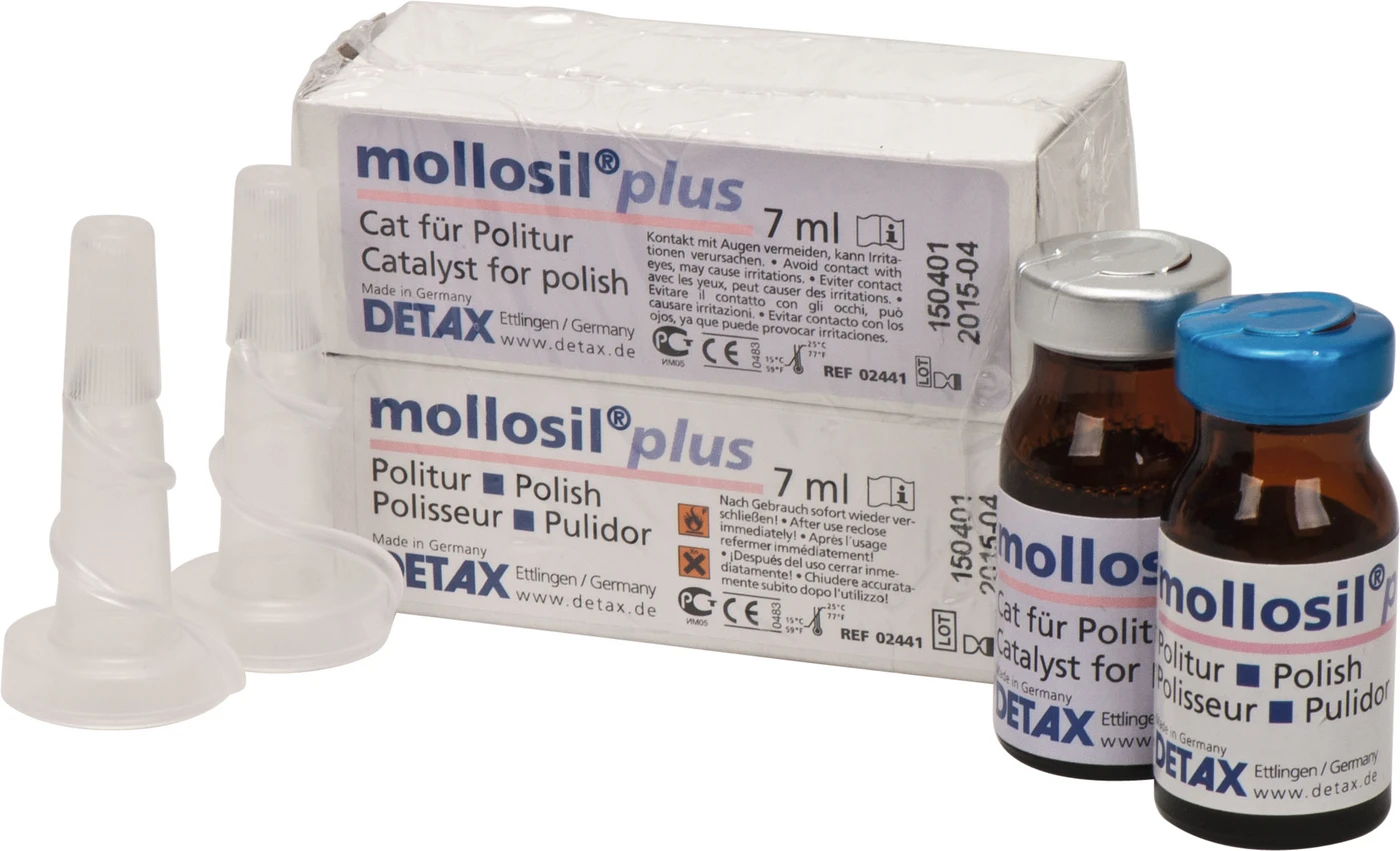 mollosil® Plus Politur Packung 2 x 7 ml