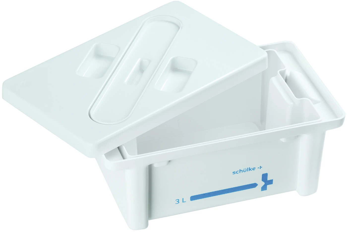 Instrumentenwannen Komplett-Set 3 Liter Wanne, weiß