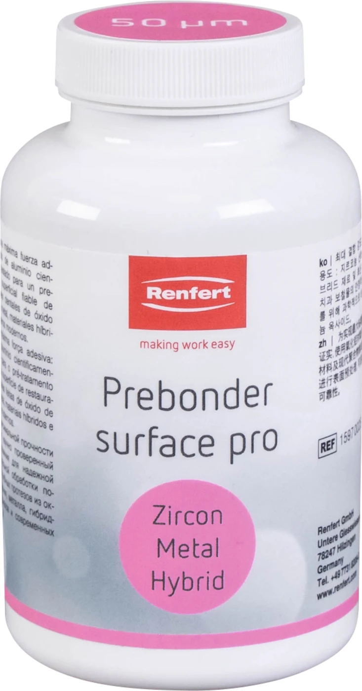 Prebonder surface pro Packung 4 x 500 g Dose Strahlmittel 50 µm