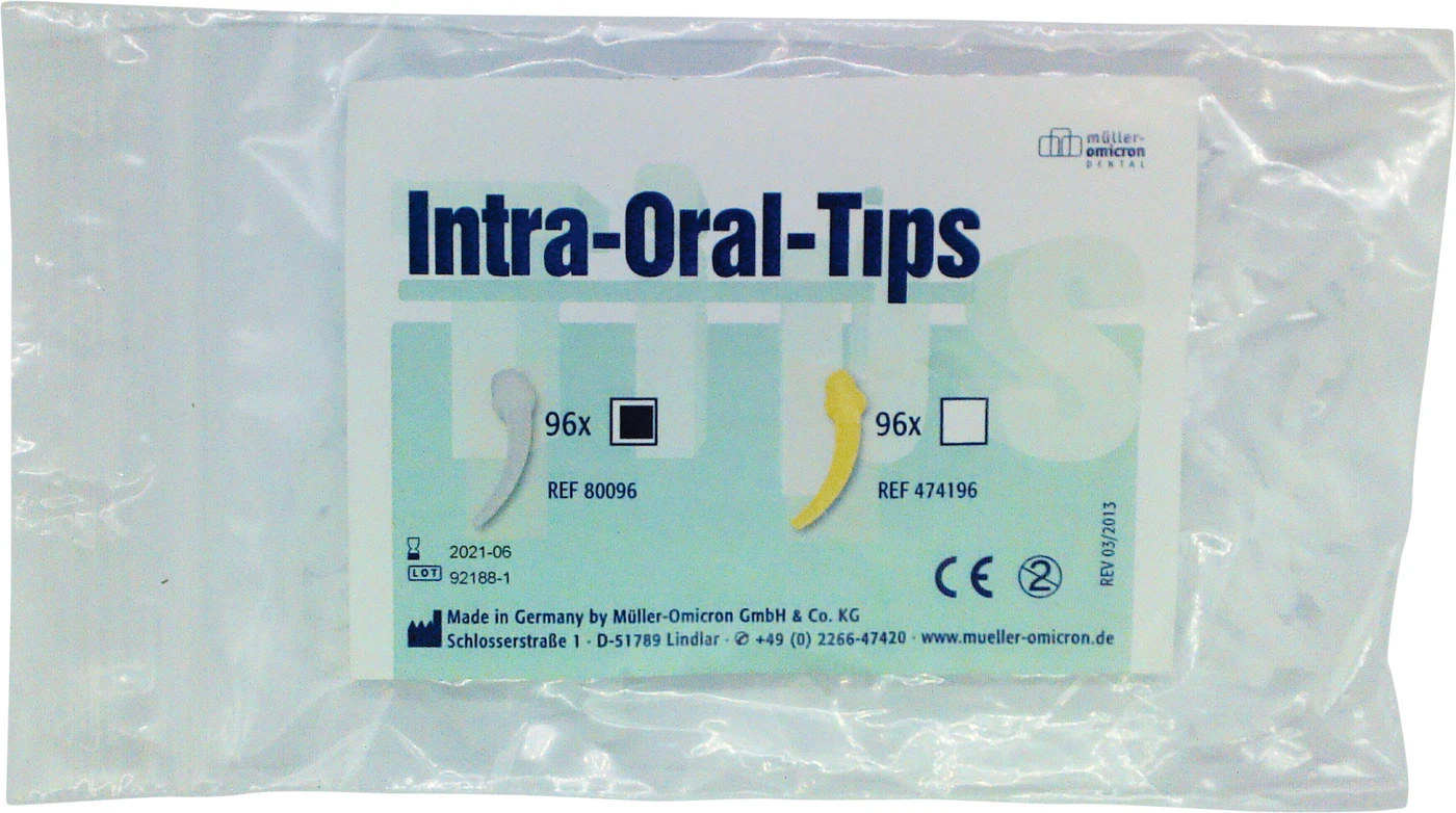 Müller-Omicron Intraoraltip transparent Packung 96 Stück