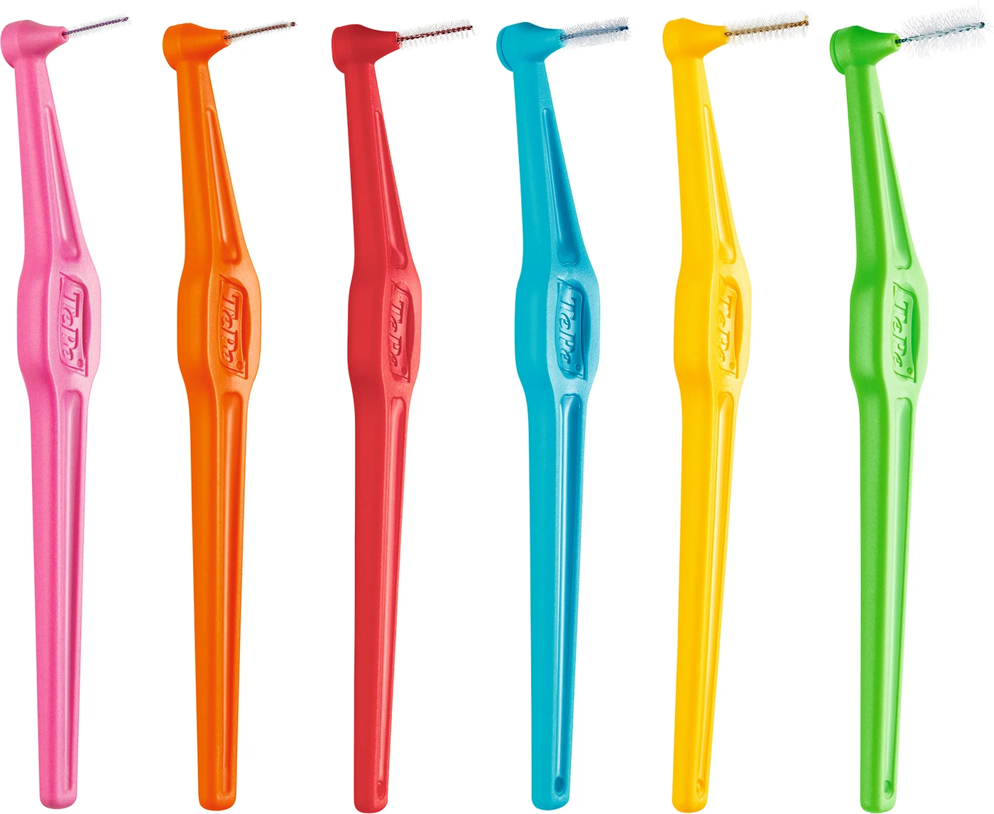 TePe® Interdentalbürsten Angle™ Packung 6 Stück sortiert