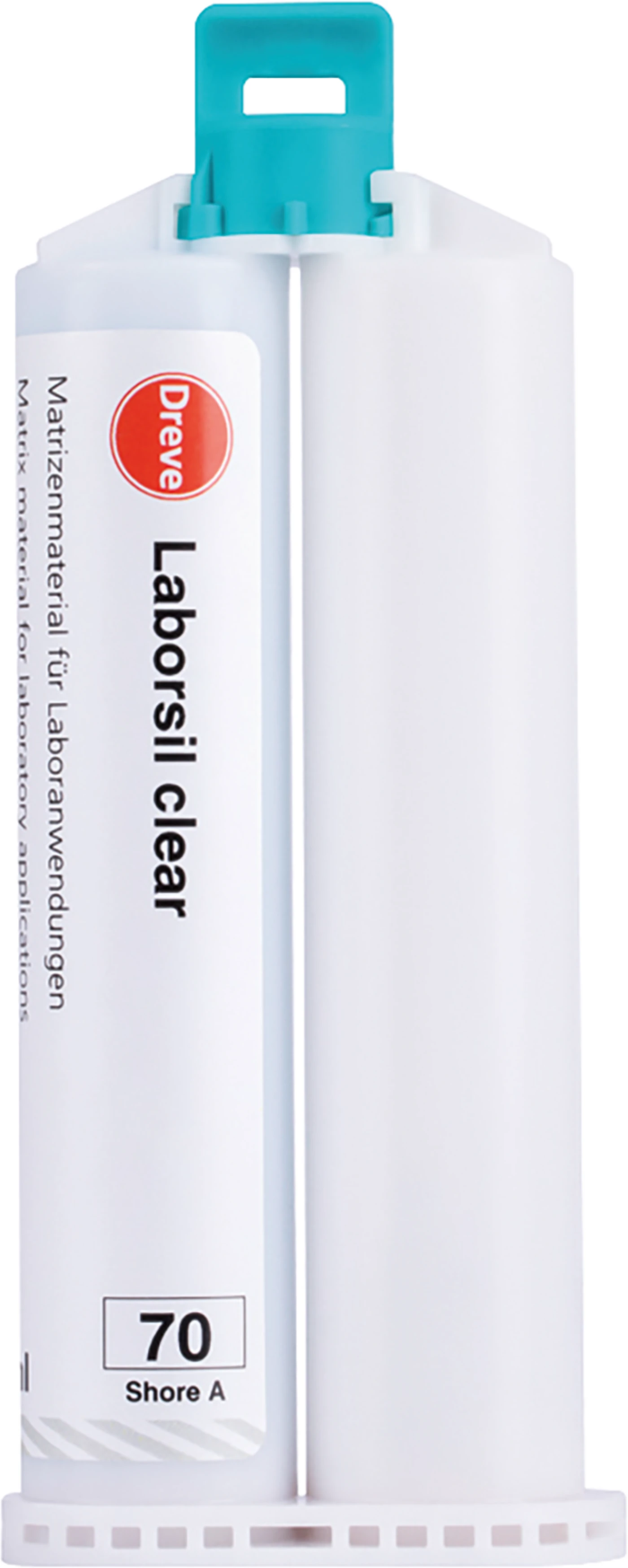 Laborsil clear Packung 2 x 50 ml Doppelkartusche, 12 Mischkanülen