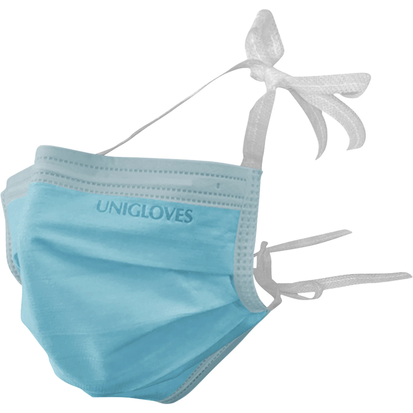 BASIC OP-Mundschutz Spenderbox 50 Stück blau