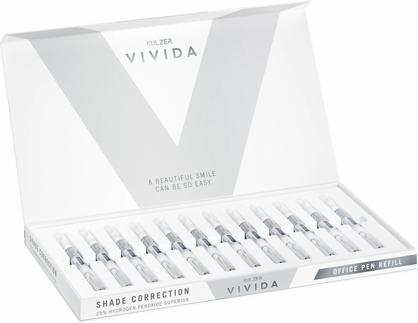 Kulzer Vivida Office 25% HPS Refill Packung 12 x 2 ml Pen 25%