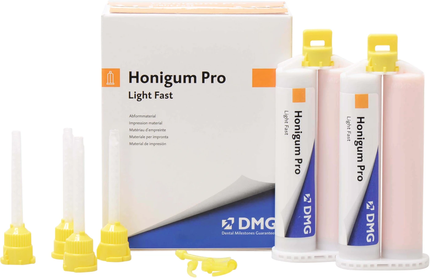 Honigum Pro Light Packung 2 x 50 ml Doppelkartusche Fast, Zubehör