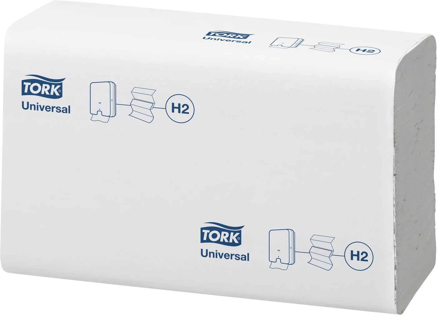 TORK® Xpress® Multifold (Interfold) Handtücher H2 System Karton 20 x 237 Stück 2-lagig, weiß