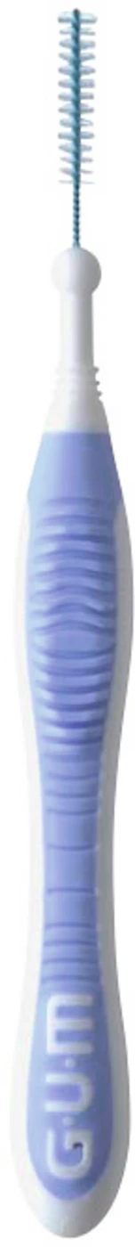 GUM® TRAV-LER® Interdentalbürsten Nachfüllbeutel 50 Stück Kerze, hellblau, Ø 0,6 mm