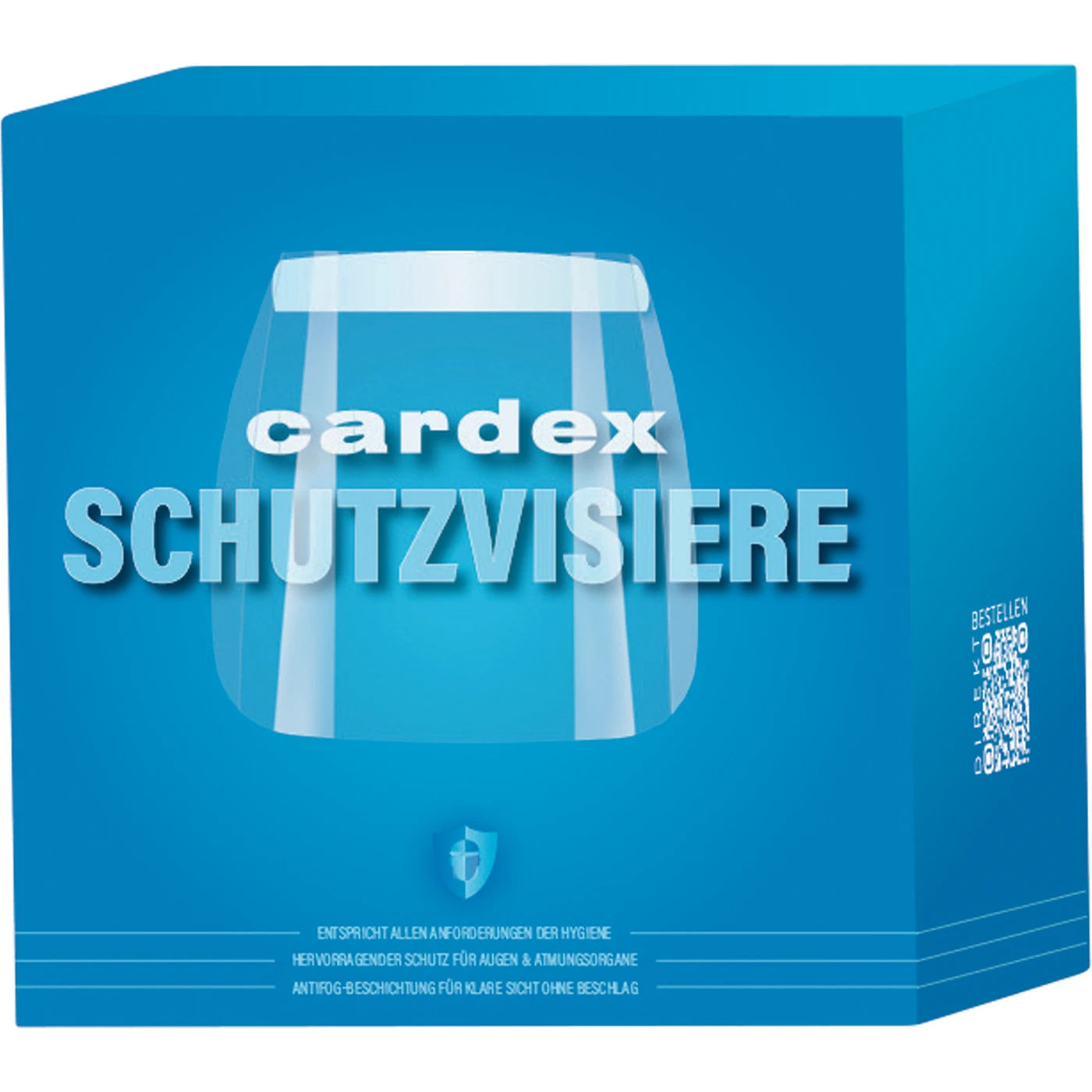 Cardex-Schutzbrille Stück Brille groß, Schildlänge 21,5 cm