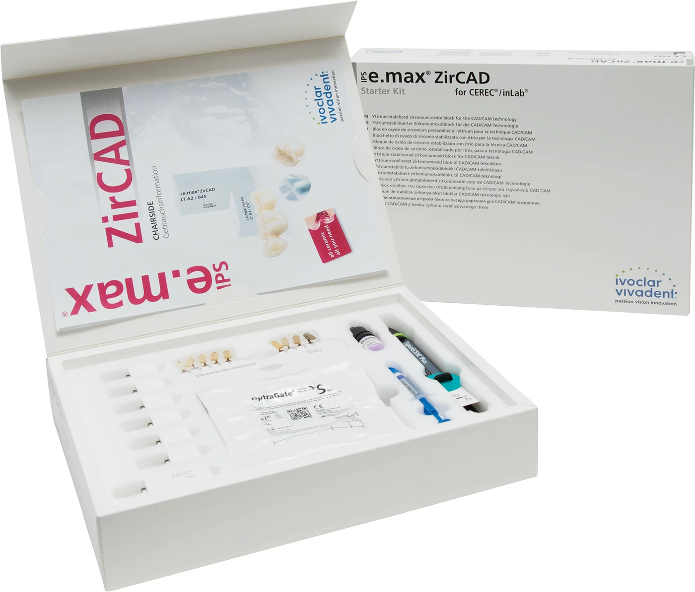 IPS e.max ZirCAD for CEREC/Inlab Starter Kit