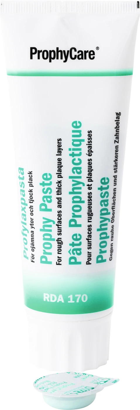 ProphyCare® Prophy Paste Tube 60 ml grün, RDA 170 ProphyCare® Prophy Paste Tube 60 ml grün, RDA 170