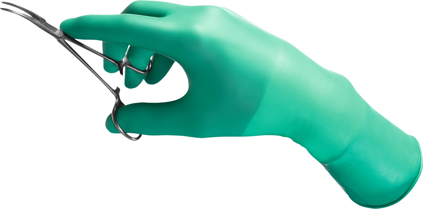 ENCORE® Latex Underglove Packung 50 Paar puderfrei, grün, Größe 5,5