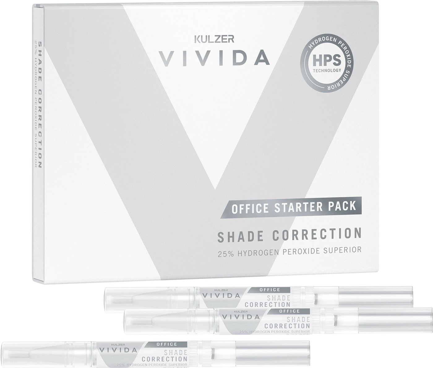 Kulzer Vivida Office 25% HPS Kit 3 x 2 ml Pen 25%