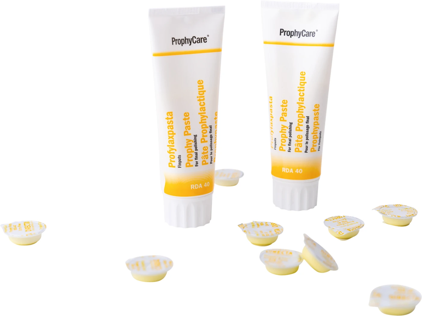 ProphyCare® Prophy Paste Tube 60 ml gelb, RDA 40 ProphyCare® Prophy Paste Tube 60 ml gelb, RDA 40