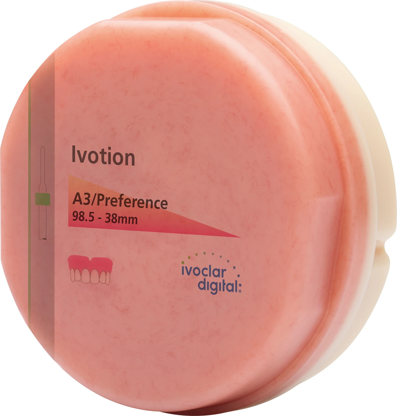 Ivotion Stück Ø 98,5 mm, H 38 mm, A3/Preference, OK