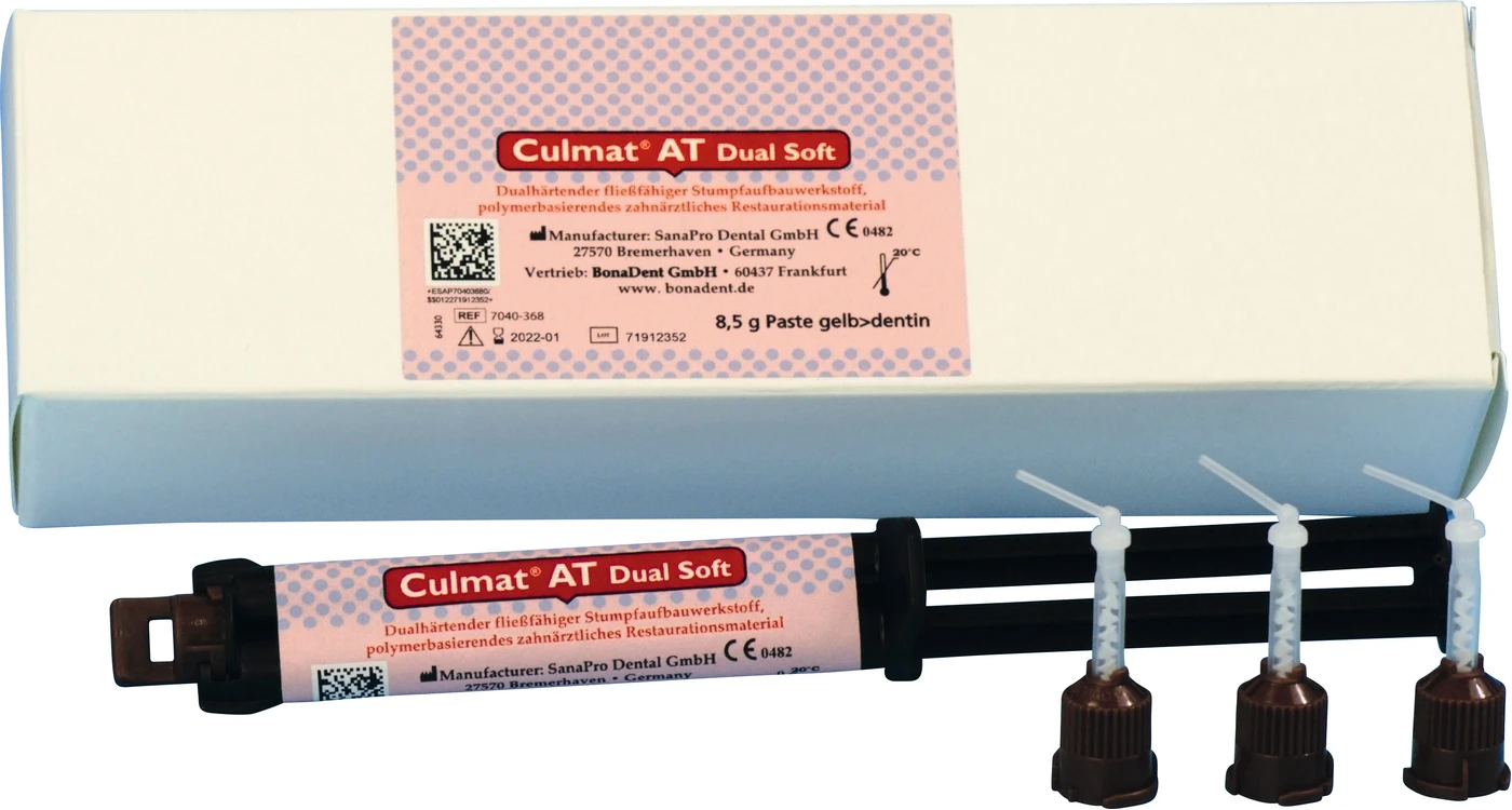 Culmat® AT Dual Soft Packung 8,5 g Kartusche, 5 Kanülen