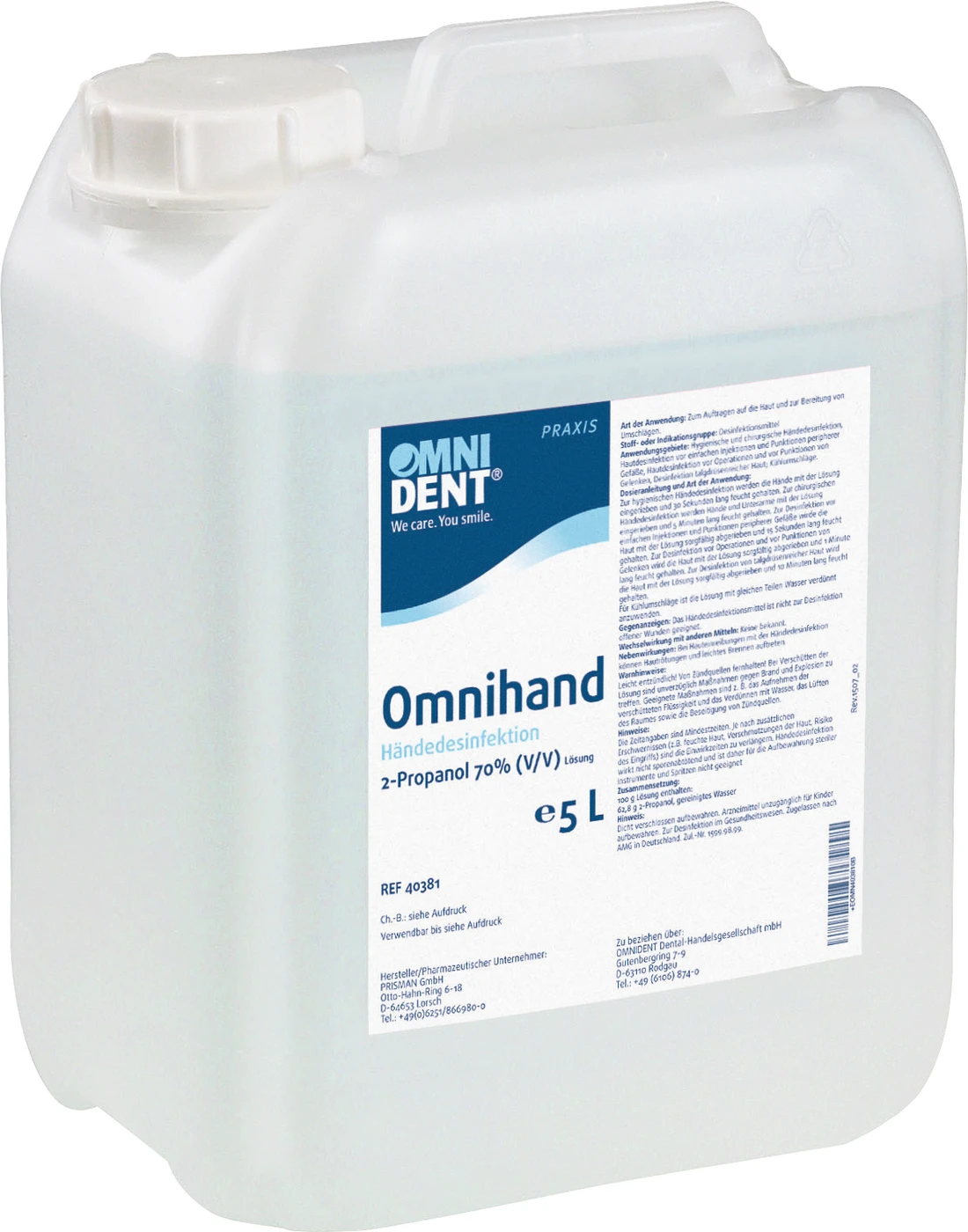 Omnihand Kanister 5 Liter