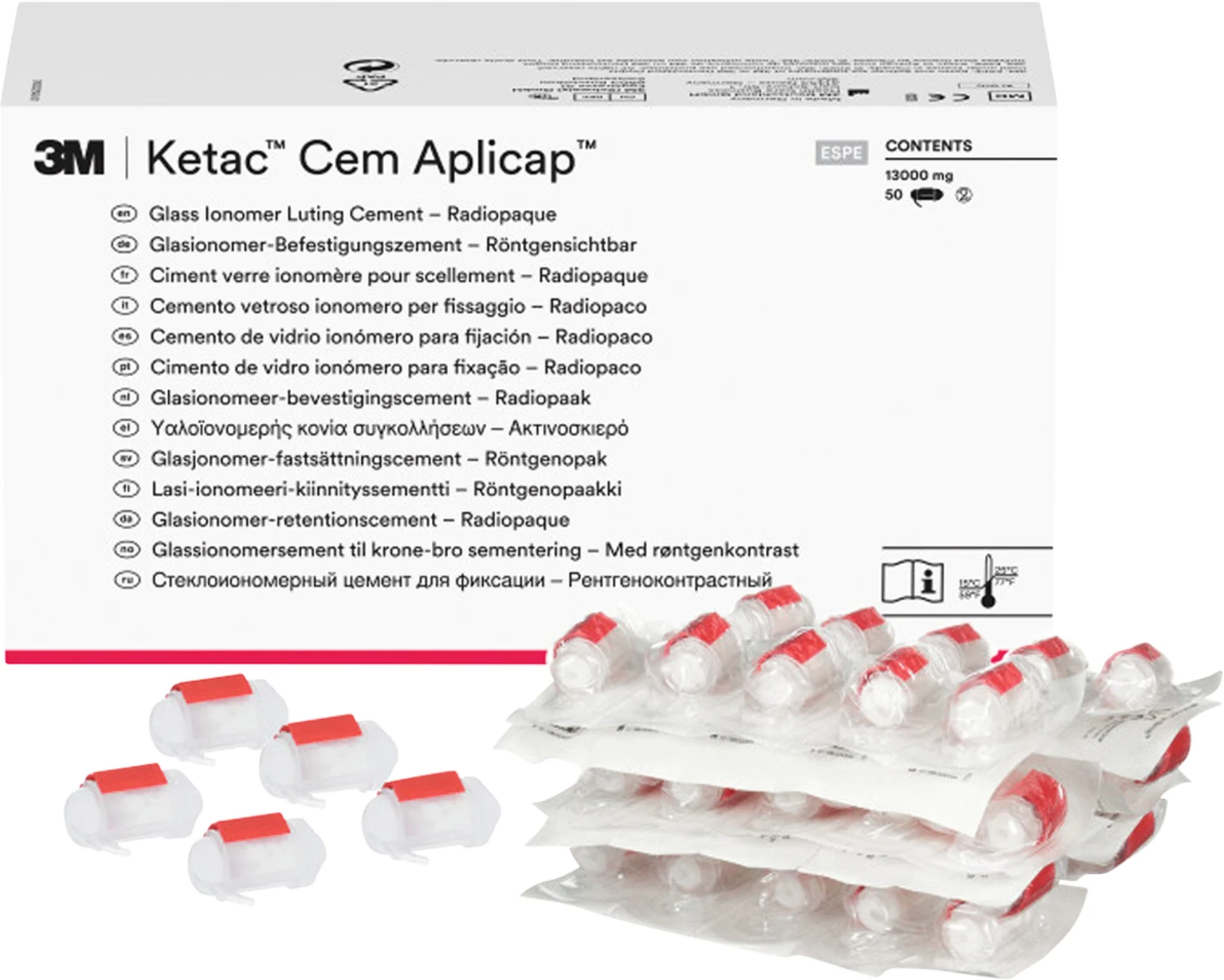 Ketac™ Cem Aplicap™ Packung 50 Kapseln im Blister