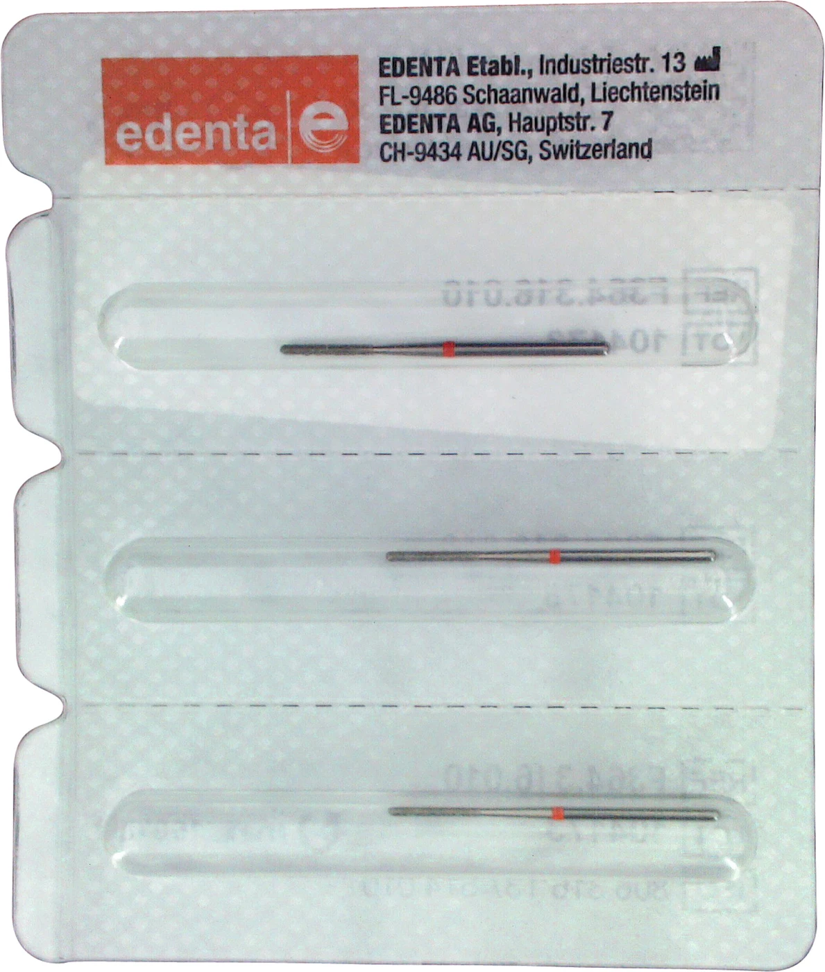 Omni Diamant MT Packung 3 Stück rot fein, FGXL, Figur 137, 8 mm, 0°, ISO 010 Omni Diamant MT Packung 3 Stück rot fein, FGXL, Figur 137, 8 mm, 0°, ISO 010