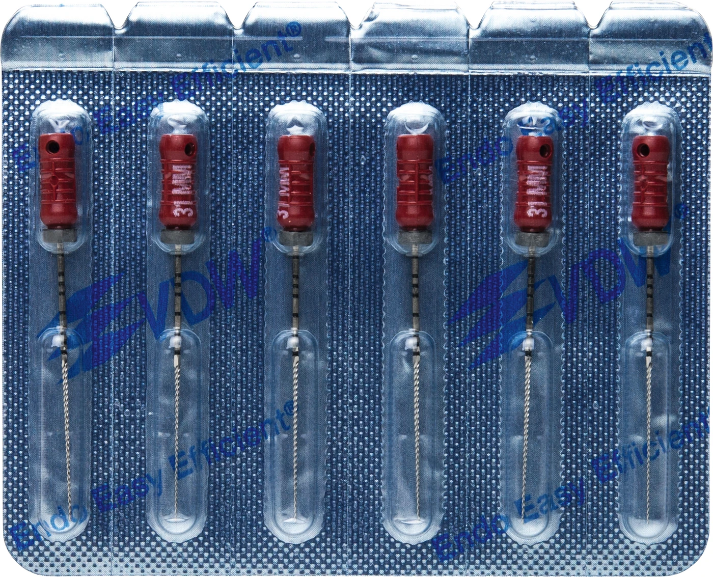 STERILE K-Feilen Blisterpackung 6 Stück 31 mm ISO 025