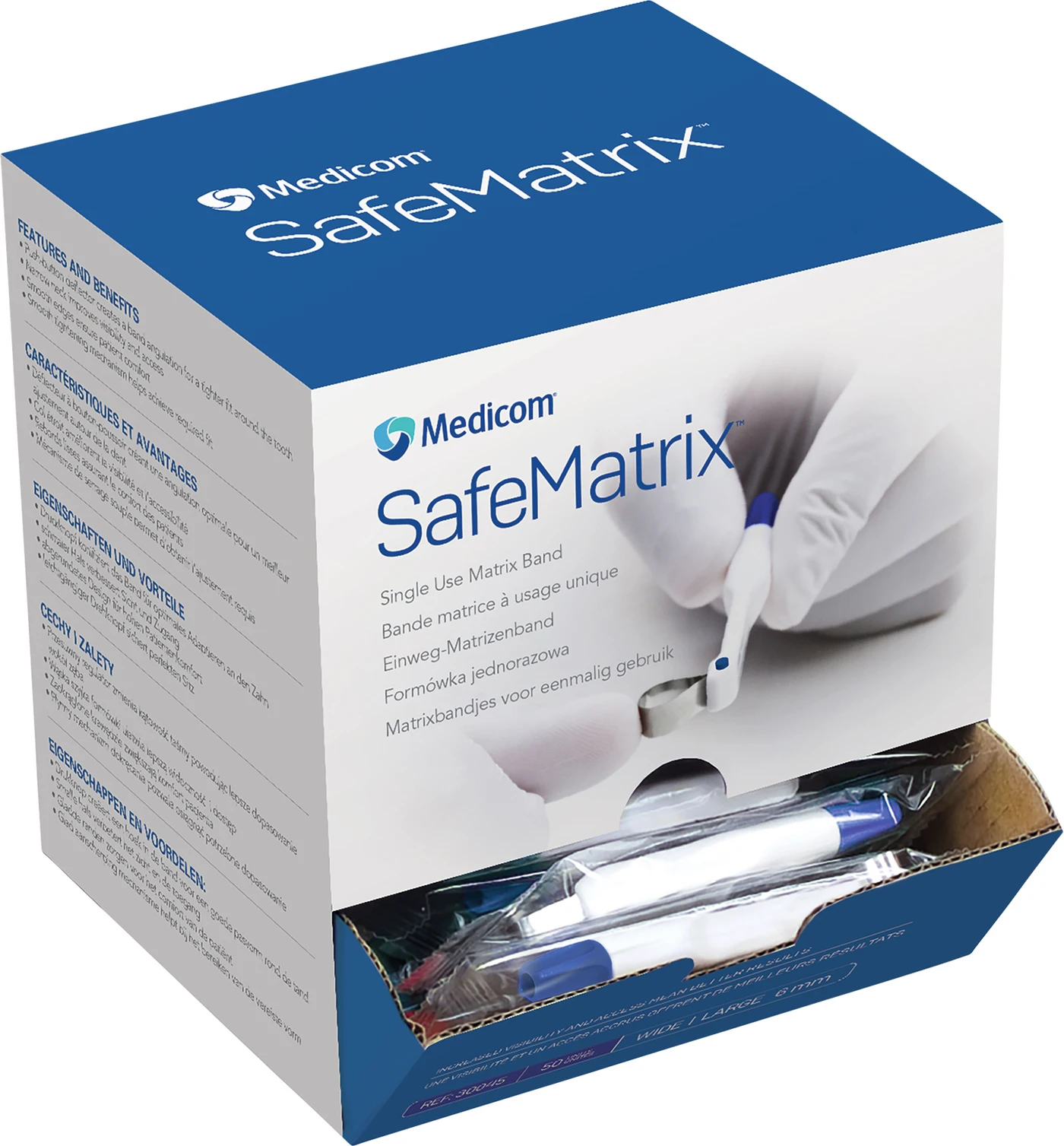 Medicom® SafeMatrix™ Packung 50 Stück blau, groß