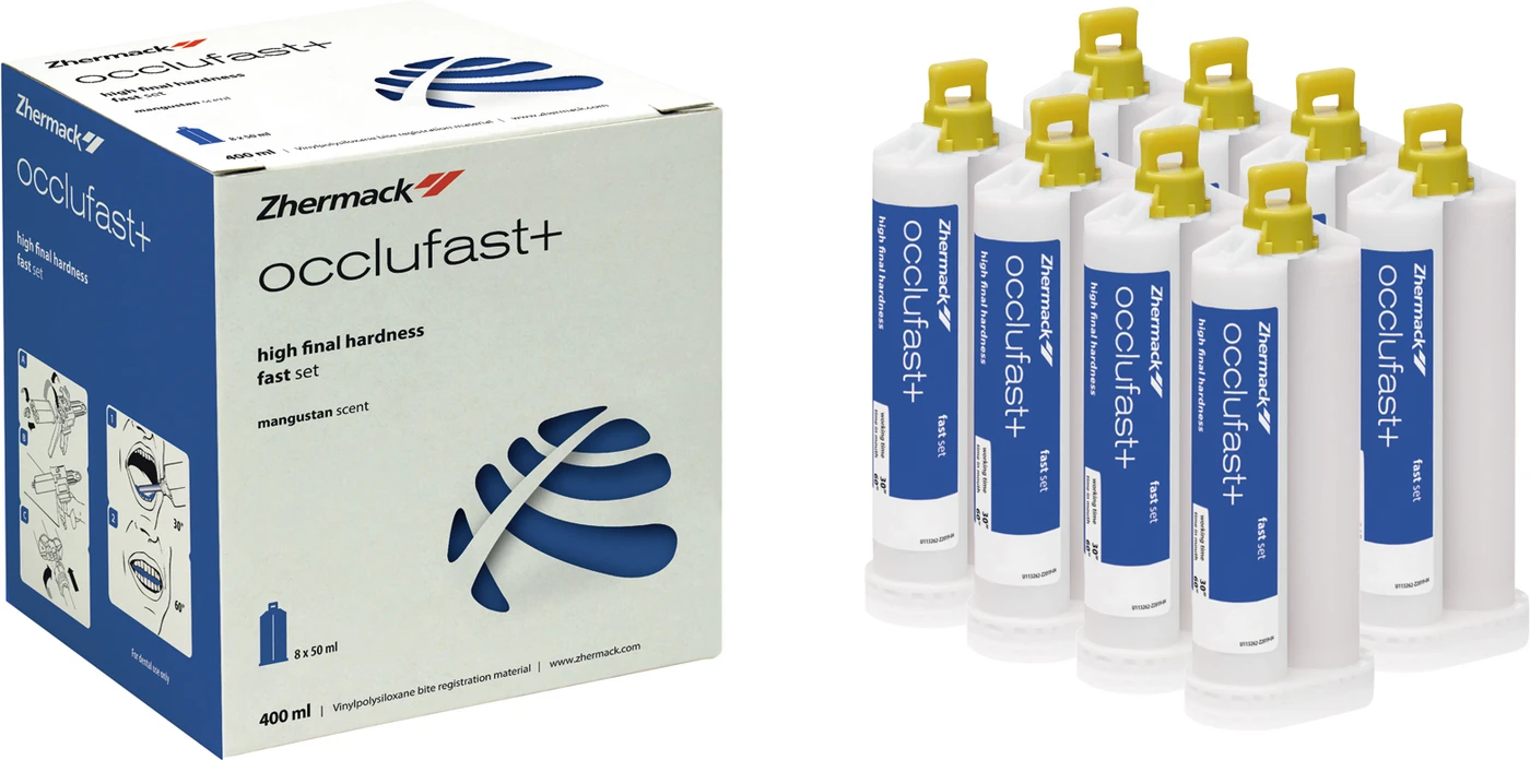 Occlufast+ Großpackung 8 x 50 ml Doppelkartusche