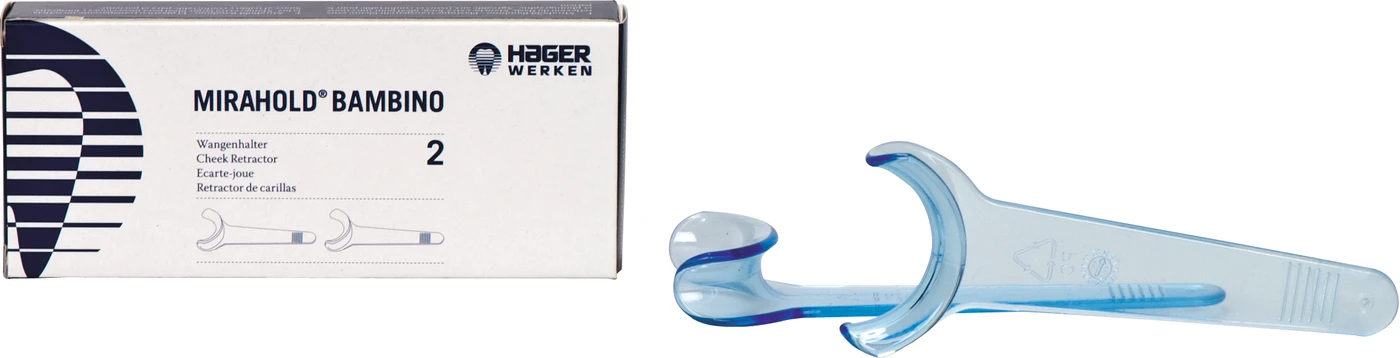 Mirahold® Wangenhalter Packung 2 Stück Bambino