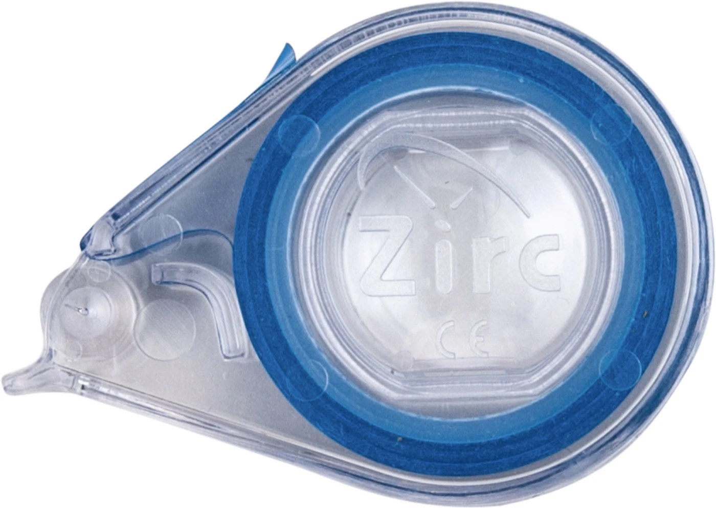 EZ-ID Markierungsbänder Zirc Stück Abrollspender neonblau Bandlänge 3,0m, Ø 3mm