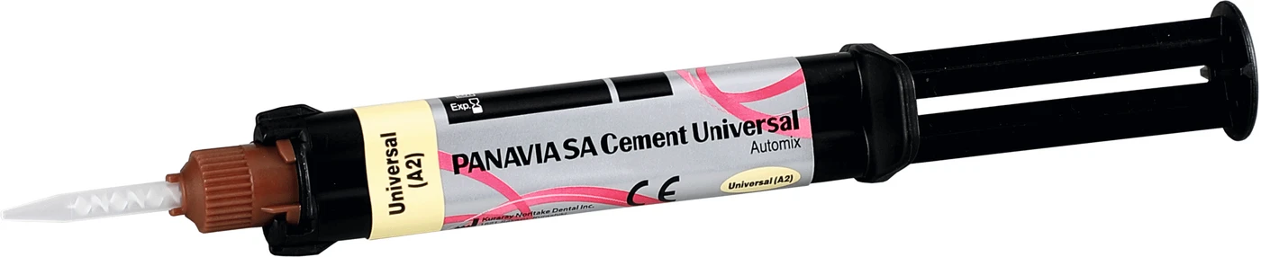 PANAVIA™ SA Cement Universal Valuepackung 3 x 8,2 g/4,6 ml Spritze A2, 40 Mixing Tips, 10 Endo Tips