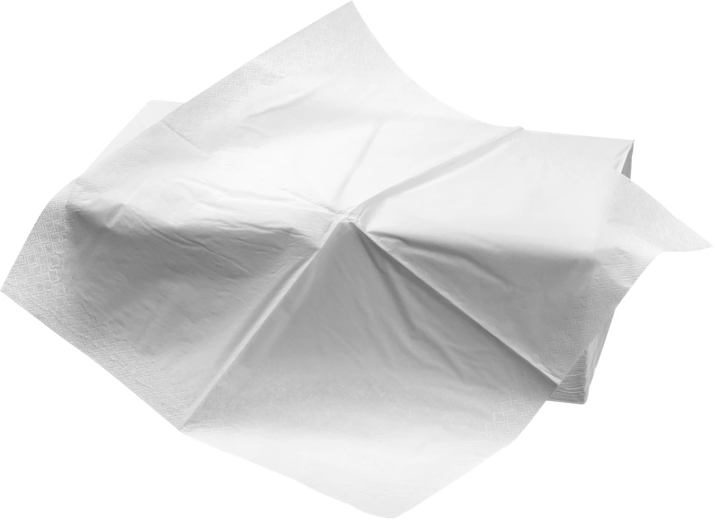 TOP SOFT Tissue-Servietten Karton 1.500 Stück weiß, 2-lagig