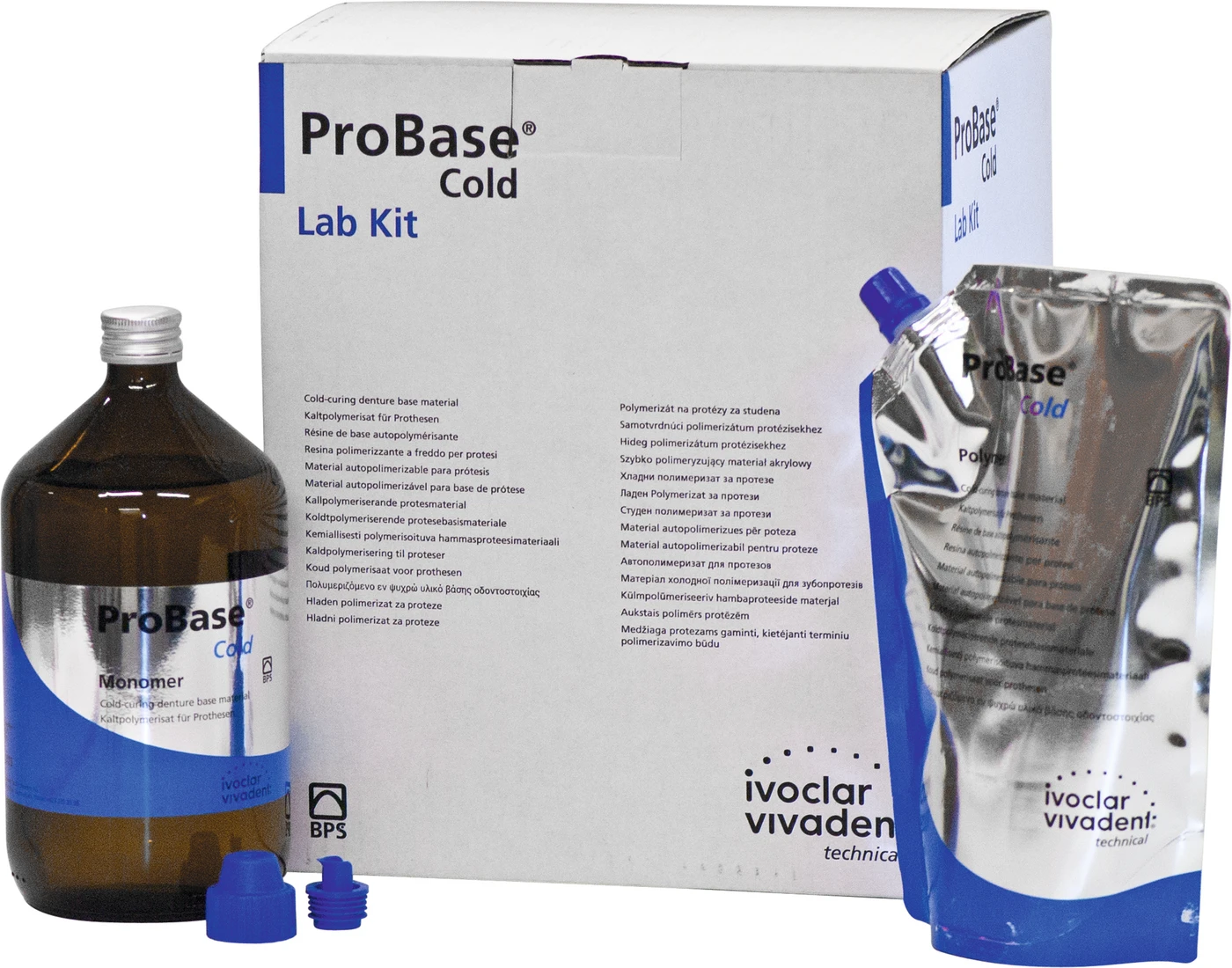 ProBase® Cold Laborpackung 5 x 500 g Pulver pink, 1 Liter Flüssigkeit