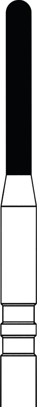 K-Diamanten FG Packung 5 Stück 2 x blau, FG, Figur 141, 8 mm, ISO 012