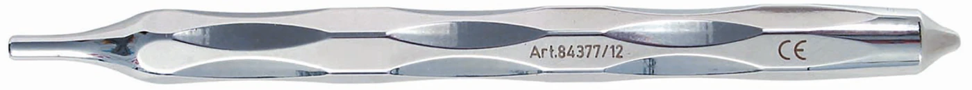 Mundspiegelgriffe Stück Edelstahl, poliert, Fingerform, 135 mm