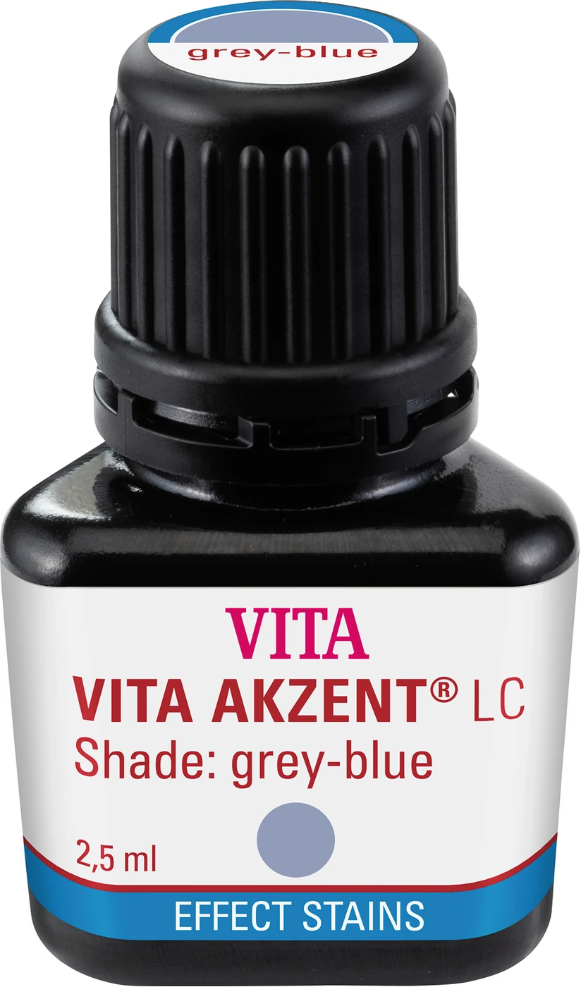 VITA AKZENT® LC Flasche 2,5 ml Effektfarben effect stains graublau