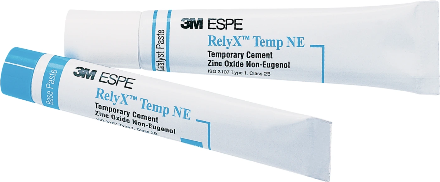 RelyX™ Temp NE Packung 30 g Basispaste, 13 g Katalysator, 1 Anmischblock