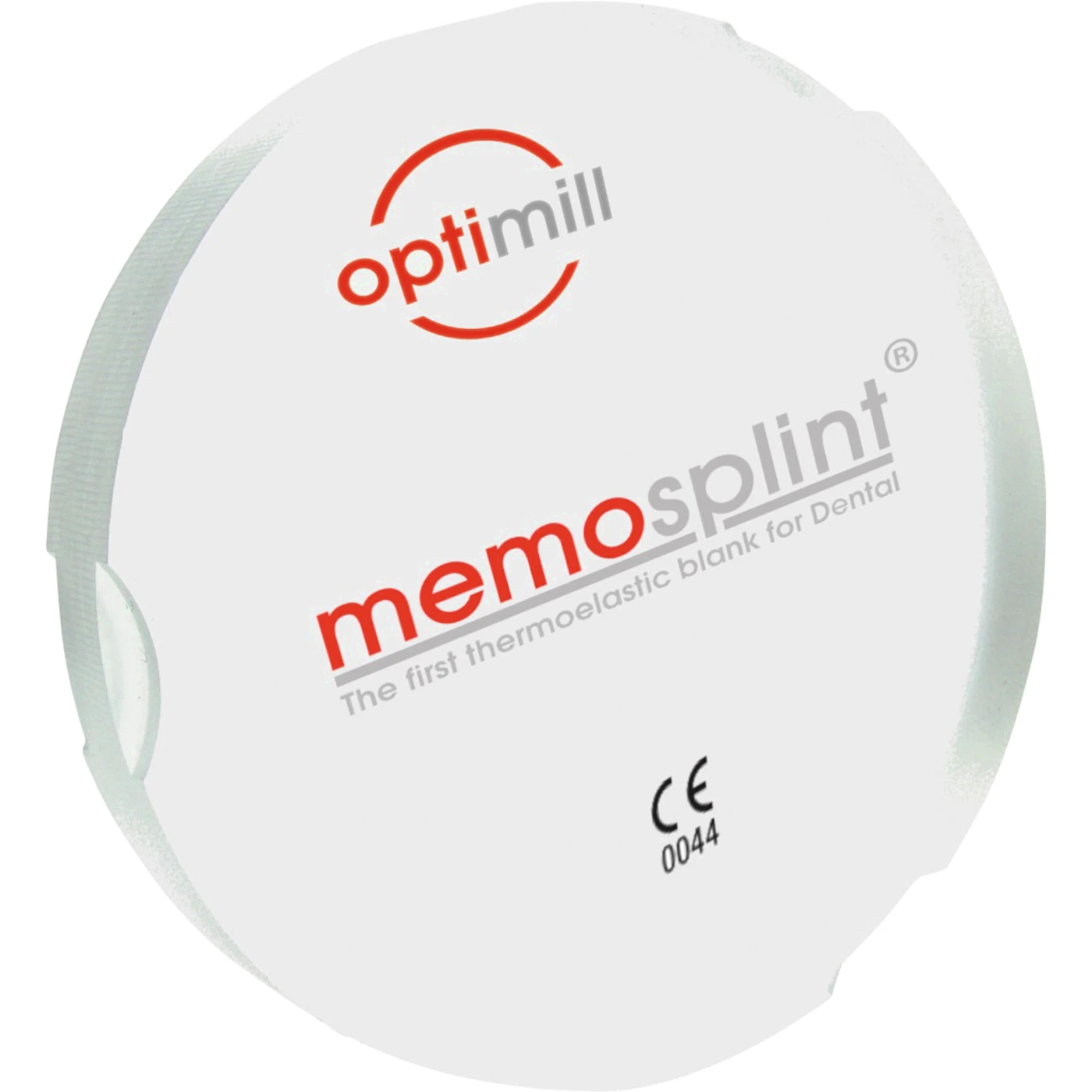 optimill memosplint® Stück Ø 98,5 mm, H 16 mm, mit Stufe optimill memosplint® Stück Ø 98,5 mm, H 16 mm, mit Stufe
