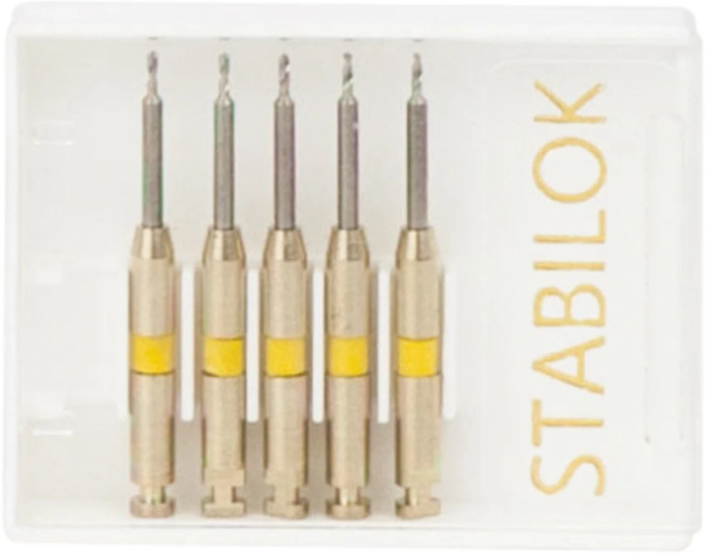 Stabilok Bohrer Packung 5 Stück gelb