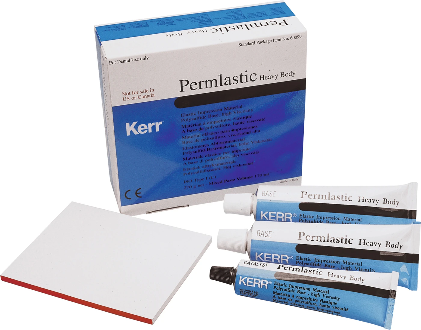 Permlastic™ Packung 2 x 100 g Base, 70 g Katalysator, Heavy Body, 1 Mischblock