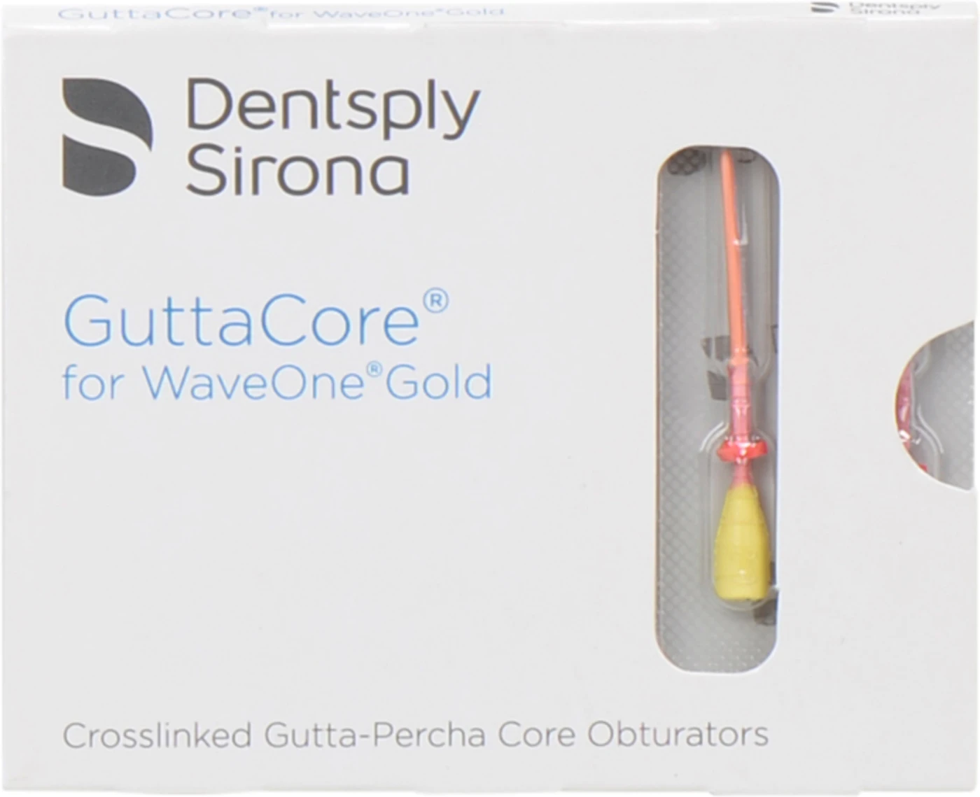 WaveOne® Gold GuttaCore® Blisterpackung 5 Obturatoren SMALL, 1 Verifier