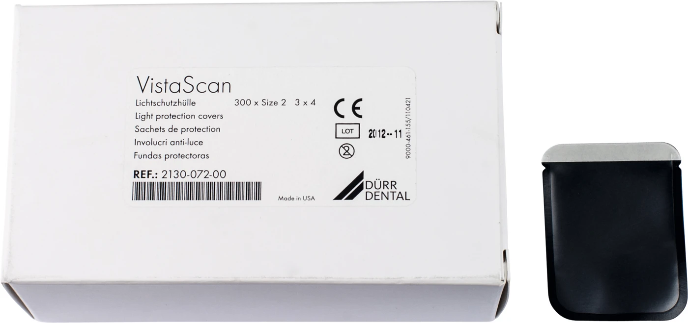 VistaScan Lichtschutzhüllen Packung 300 Stück Size 2 (3 x 4 cm)