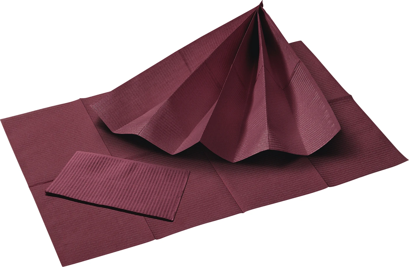 TOP SAFE Patientenservietten Karton 500 Stück weinrot, 33 x 45 cm, 2-lagig TOP SAFE Patientenservietten Karton 500 Stück weinrot, 33 x 45 cm, 2-lagig