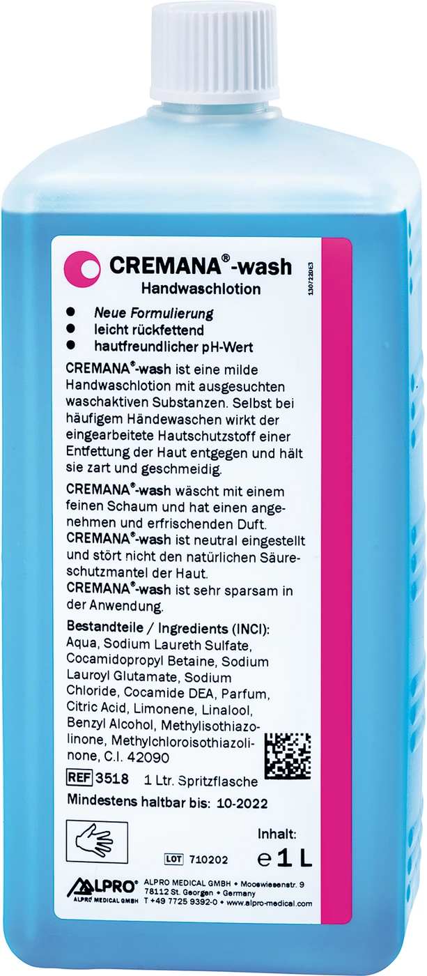 CREMANA®-wash Flasche 1 Liter