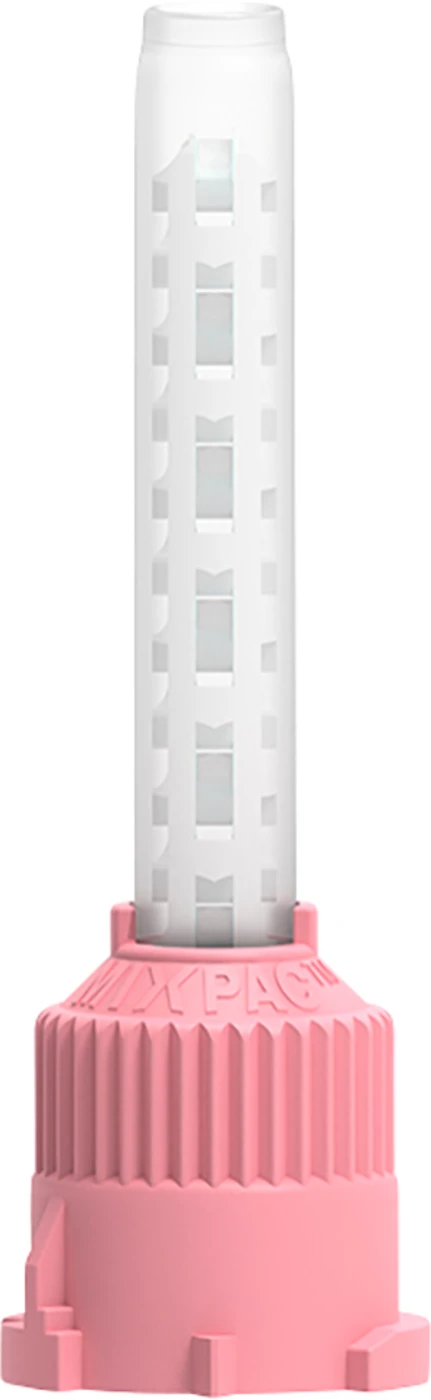 T-Mixer™ Mischkanülen Beutel 50 Stück Auslass: D, L: 59,4 mm, rosa, 1:1, 2:1
