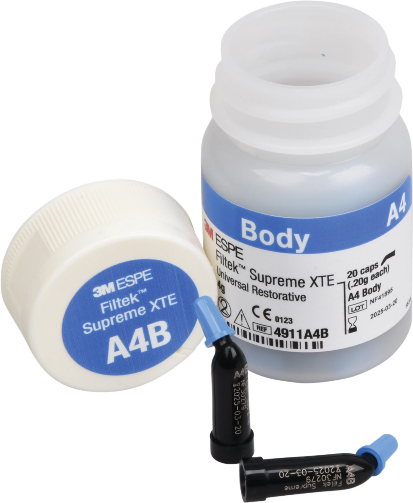Filtek™ Supreme XTE Universal Packung 20 x 0,2 g Kapsel body A4