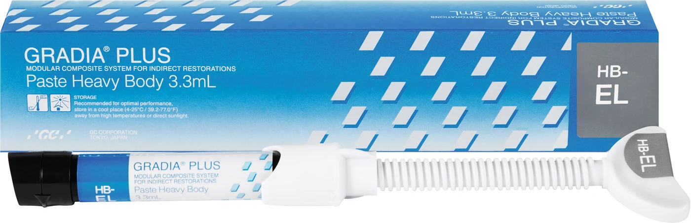 GC GRADIA™ PLUS Spritze 3,3 ml Paste HB-EL