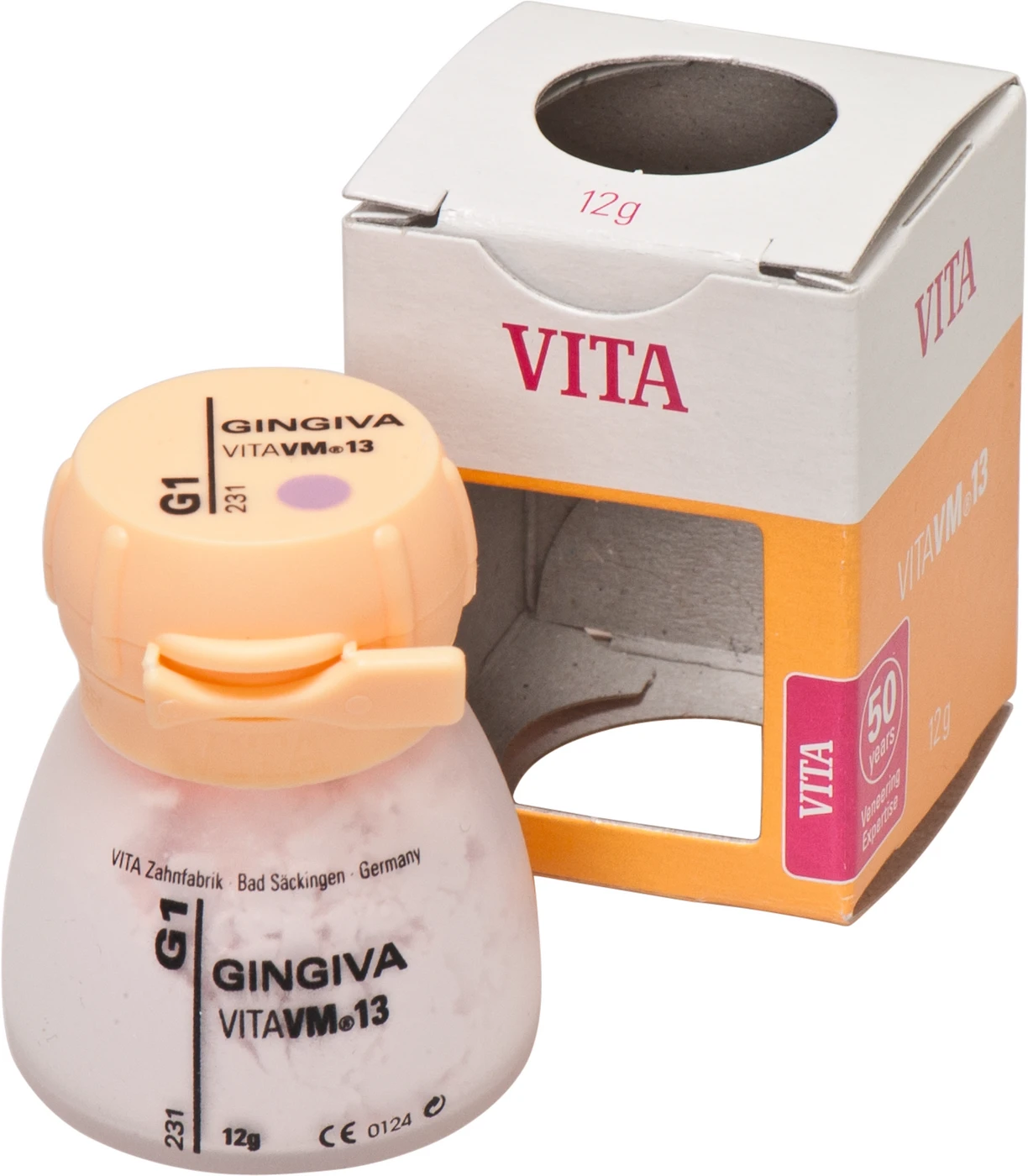 VITA VM®13 Zusatzmassen Dose 12 g Pulver gingiva G1 VITA VM®13 Zusatzmassen Dose 12 g Pulver gingiva G1