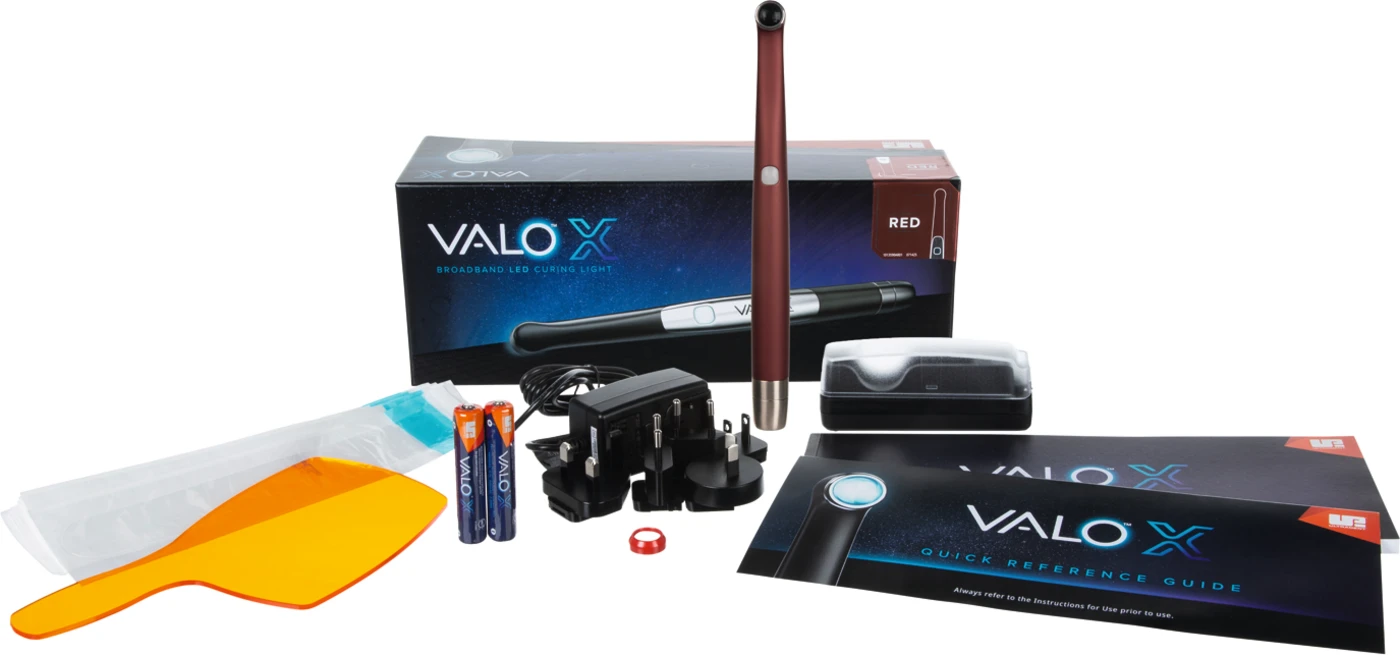 VALO™ X Horizon Red Kit VALO X LED-Polymerisationsleuchte inklusive Zubehör