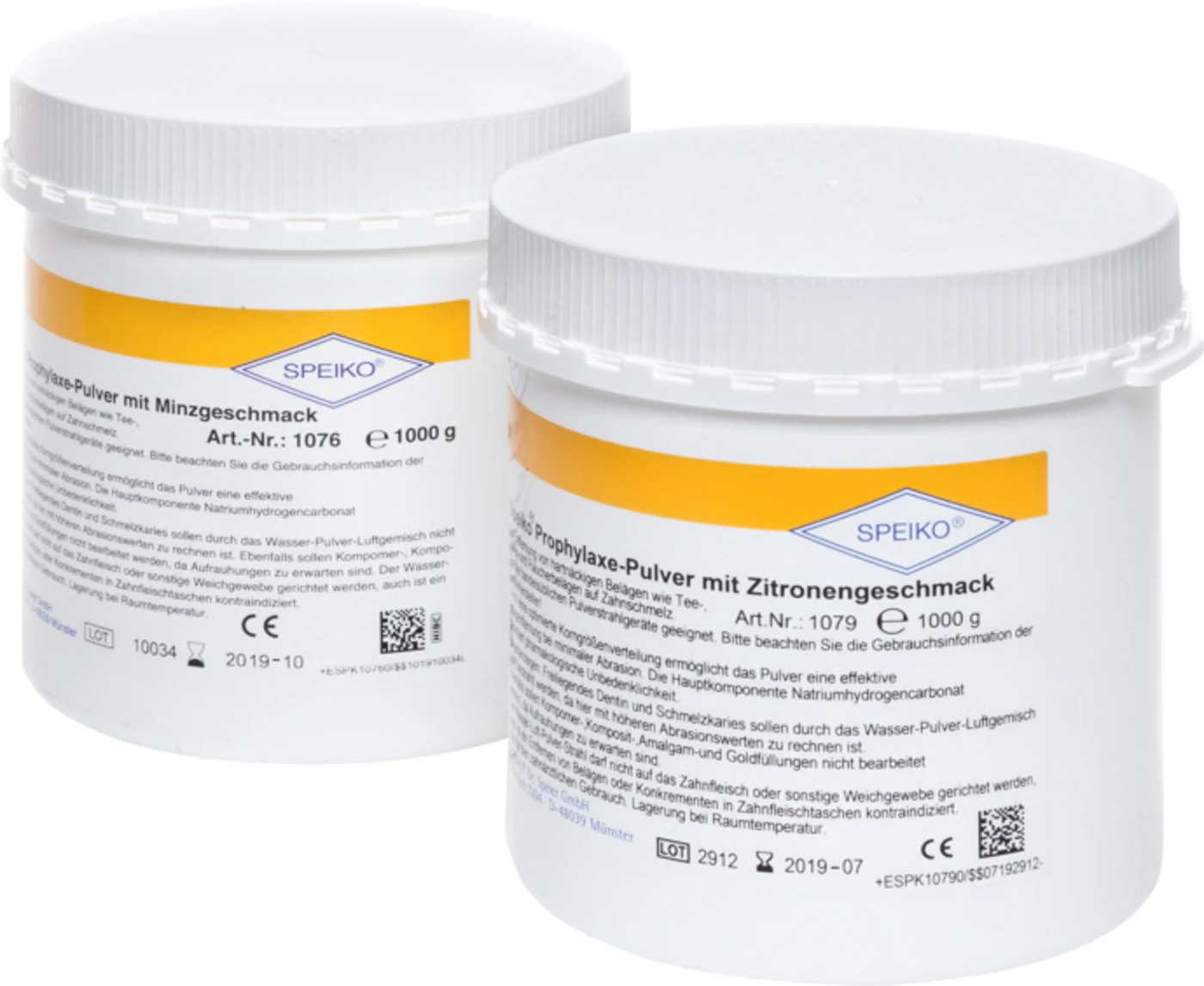 SPEIKO® Prophylaxe-Pulver Dose 1 kg Minze
