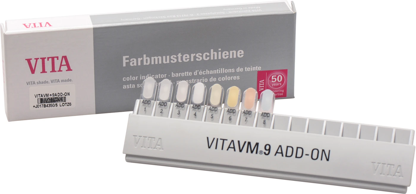 VITA VM® 9 Farbauswahlmedien Stück Farbmusterschiene ADD-ON