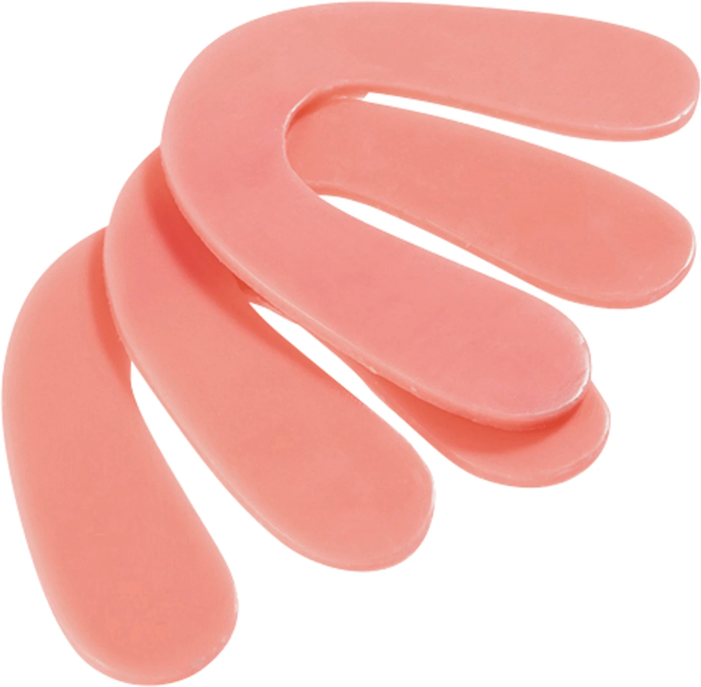 Bissregistrierungswachs Packung 75 Stück rosa, 2 mm