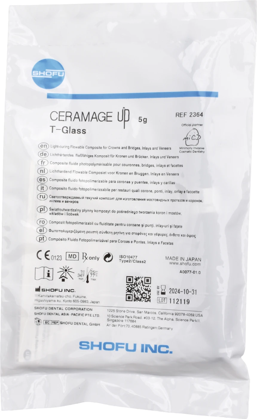 CERAMAGE UP Spritze 5 g Komposit translucent  TGlas